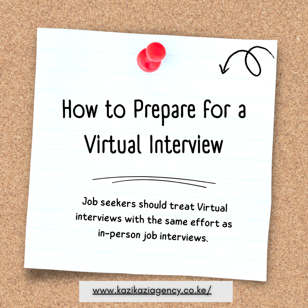 how to prepare for a Virtual Interview and ace it like a pro.